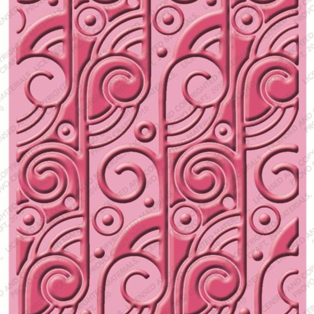 Cuttlebug 4-pc embossing folders - ART DECO - Picture 6 of 9